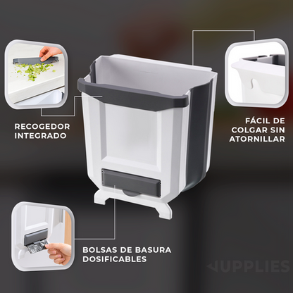 Basurero Plegable Premium + ENVIO GRATIS