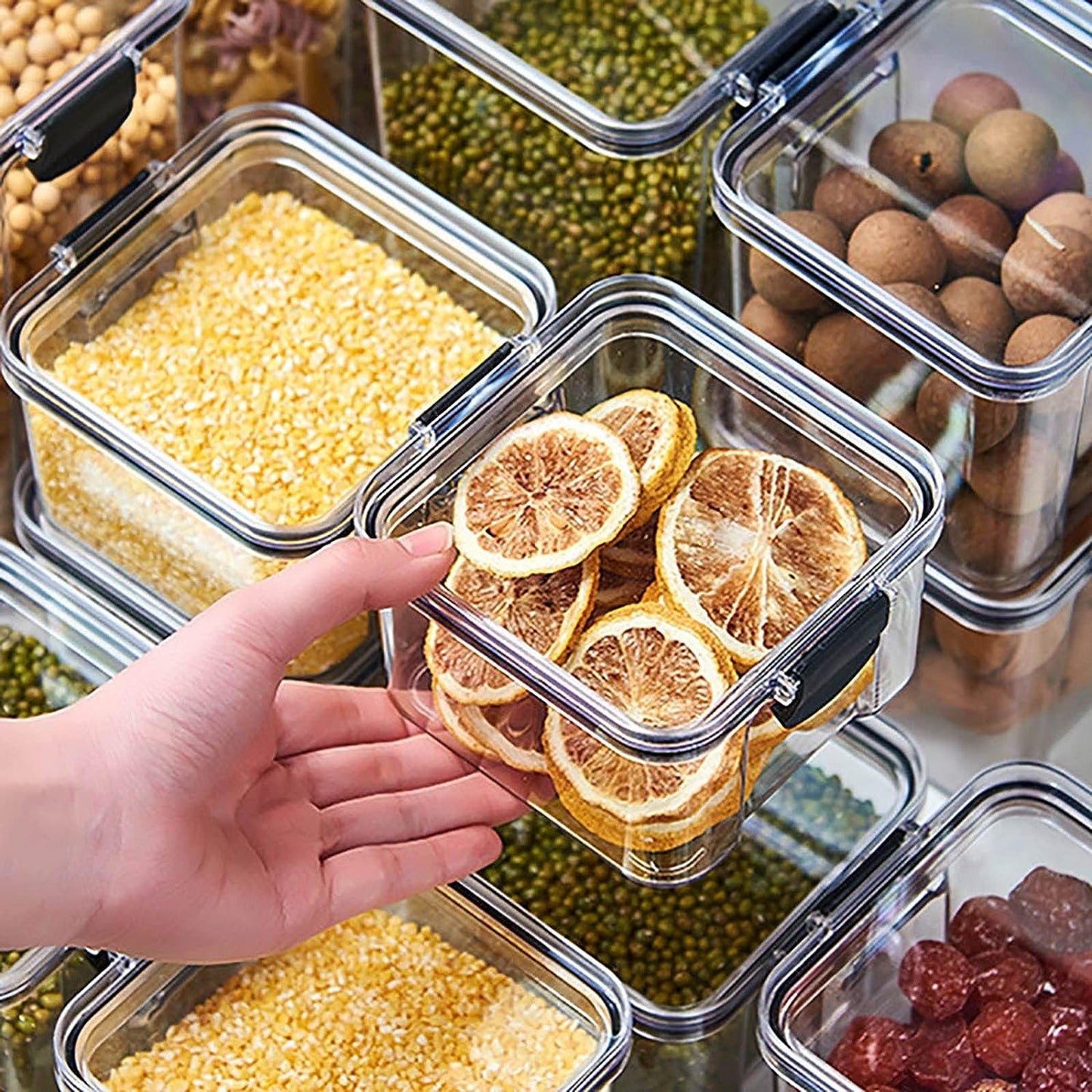 Set de 5 Contenedores Herméticos para alimentos