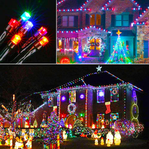 Luces Solares Navideñas 10 Metros
