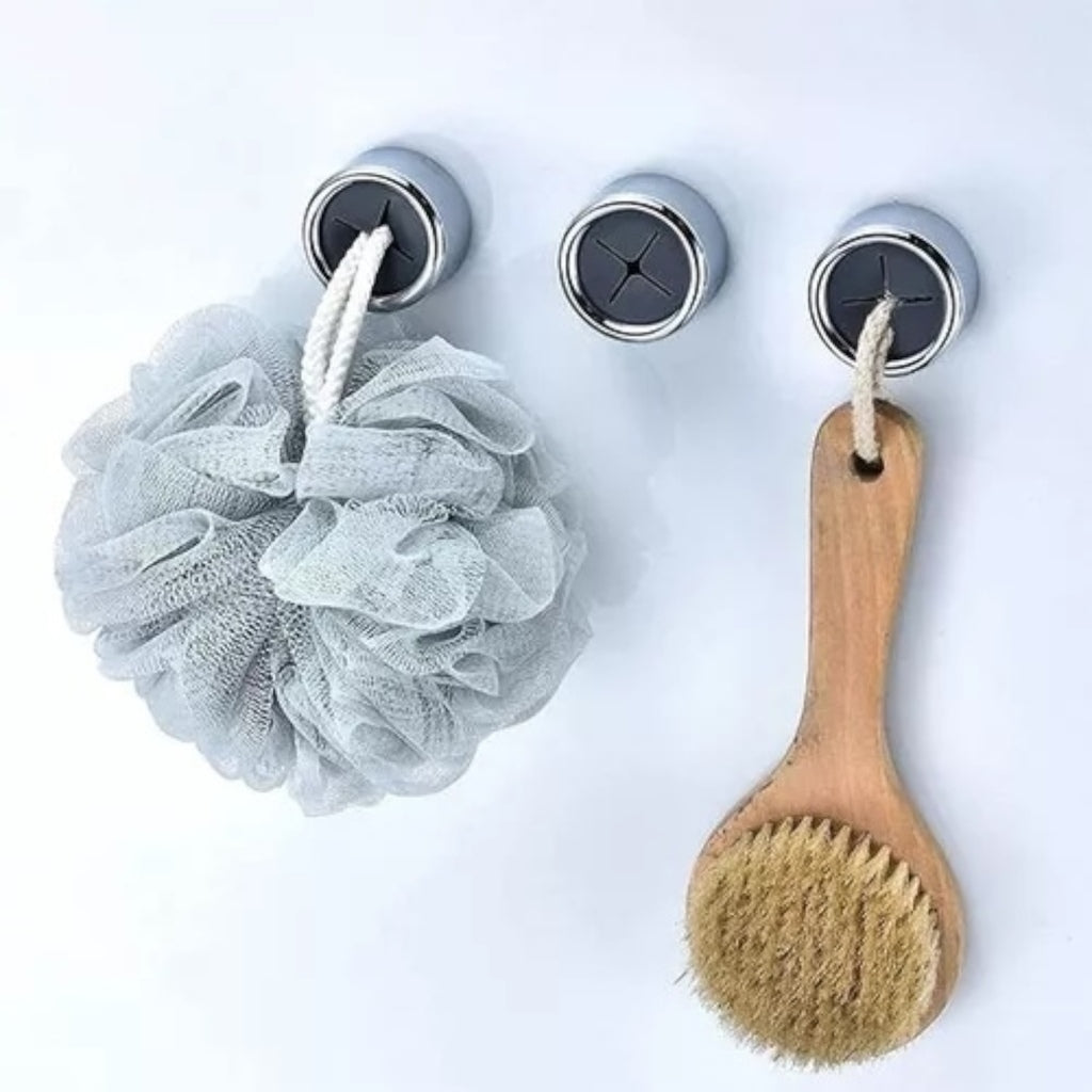 Pack de 12 Percheros Adhesivos Ganchos Circulares