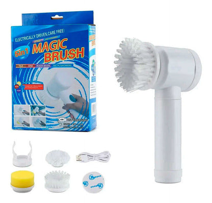 Cepillo Limpiador 5 En 1 Giratorio Cocina Usb M-brush