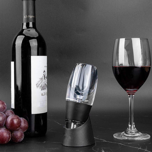 Aereador Oxigenador De Vinos Decantador Mágico Sommelier