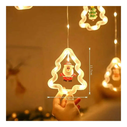 Cortina de Luces LED Navideña (3 Metros)