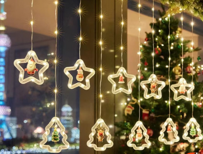 Cortina de Luces LED Navideña (3 Metros)