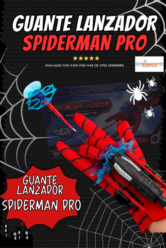 Guante Lanzador SpiderMan Pro