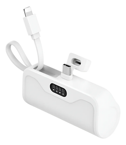 Mini Cargador Portátil 2-en-1