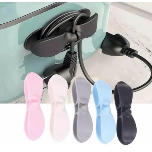 Pack de 3 Soportes Organizadores de Cables