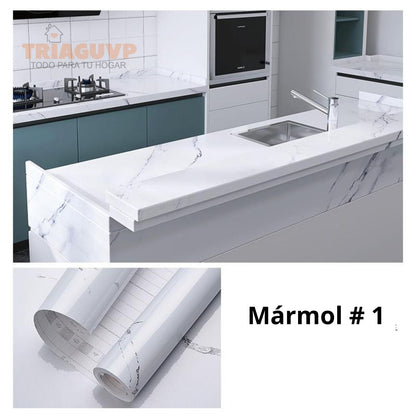 Rollo Autoadhesivo de Mármol 5Mts