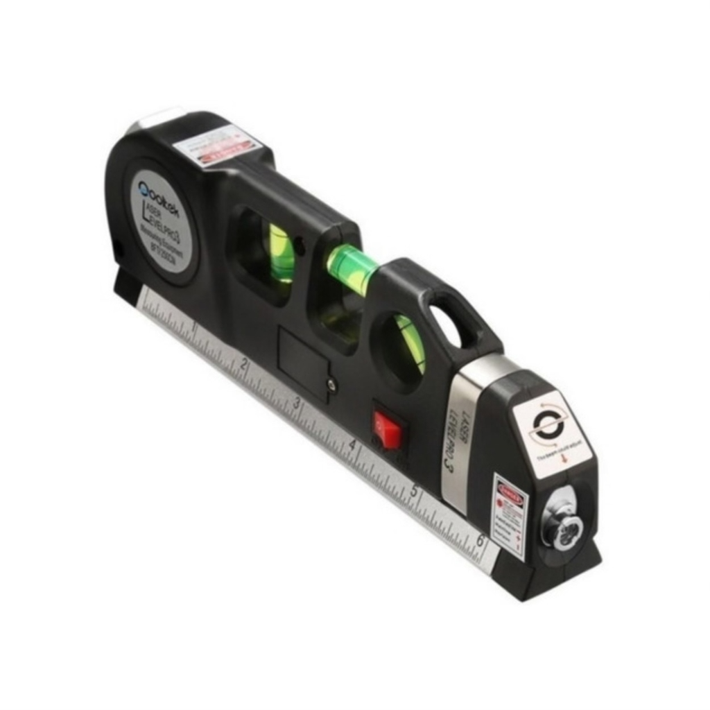 Nivel Láser de Línea + Huincha de Medir